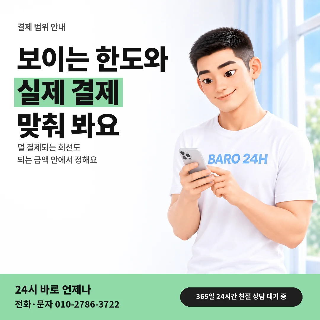 BARO 24H 티셔츠를 입은 3D 인물 옆에 「%s」 제목을 얹은 안내 카드